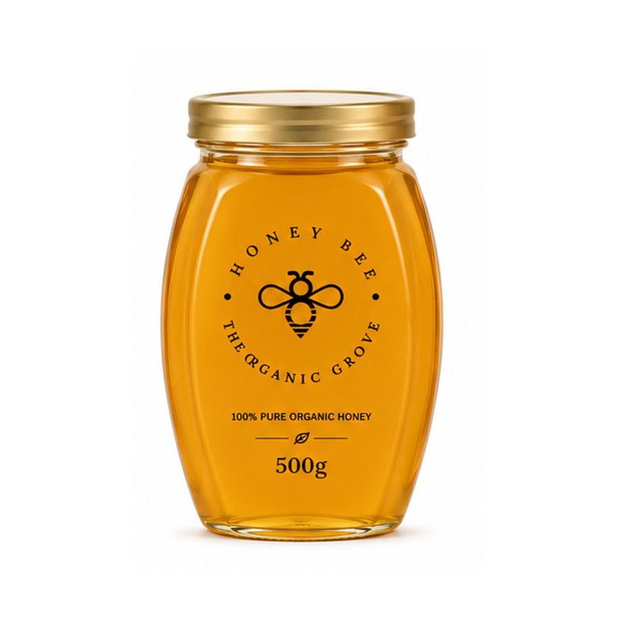 Pure Raw Organic Honey 500g